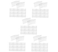 TOPBATHY 5 Juegos Bolsa De Almacenamiento con Cremallera. Bolsas Almacenaje Bolsas De Almacenamiento Bolsa Zip Bolso De La Pluma Aire Bolsas De Pluma Educación Física 20 Piezas * 5