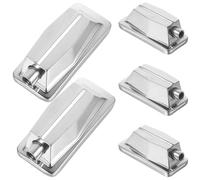 TOPBATHY 5 Piezas de Orejetas Metálicas para Batería Gancho de Garra para Caja de Jazz Repuesto Resistente y Duradero Accesorios de Reemplazo para Músicos y Mantenimiento de Percusión