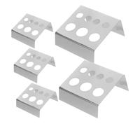 TOPBATHY 5 piezas Soporte para Tazas de de Tatuaje de Acero Inoxidable con Organizador Profesional de Pigmentos para Artistas de