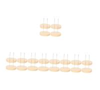 TOPBATHY 5 Series Soporte De Fieltro De Lana Muñeca Felpa Soportes Titulares Expositor De Muñecos De Fieltro Base De Pantalla De Escritorio Metal Beige 4 Piezas X 5