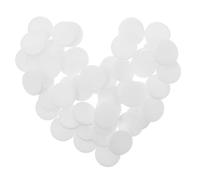 TOPBATHY 50 Almohadillas de Algodón para Colgantes Difusores de Aceite Esencial, Diseño Portátil y Buena Absorción para Disfrutar Aceites Esenciales en Cualquier Lugar