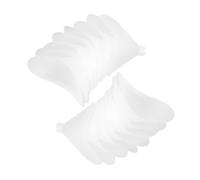 TOPBATHY 50 piezas Boquillas Desechables para Prueba de Capacidad Pulmonar Accesorios de Neumatómetro para Test Respiratorio Material PP Seguro y Cómodo