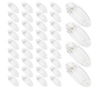 TOPBATHY 50 Piezas De Base Para Pinzas De Pelo Artesanales Pinzas Para El Pelo Sin Terminar Base De Lazo Personalizada Pasador De Una Sola Punta Pasador En
