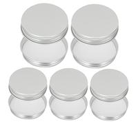TOPBATHY 50 Piezas Tapas De Aluminio para Botellas Tapas Antifugas Rosca Prácticas para Agua para Vasos De Jugo