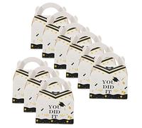 TOPBATHY 50piezas Cajas De Dulces De Graduación Diseño Sombrero De Doctorado Para Fiestas Celebraciones y Decoraciones De Graduación