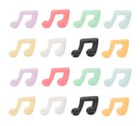TOPBATHY 54 Piezas Mini Flatback Resin Music Note Charms Musical Embellishments For DIY Phone Case Jewelry Making Hair Accessories And Scrapbooking Crafts