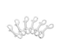TOPBATHY 6piezas Correa para Perro Correas con Clips De Ganchos De Seguridad Inoxidable para Paseo Seguro y