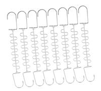 TOPBATHY 8 Perchas Plegables Multiranura Organizadoras De Espacio para Armario y Ropa
