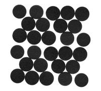 TOPBATHY 80 De Algodón Para Aromaterapia Aromas Esenciales Orgánicos Redondos De Repuesto Portátiles Para Aceites Mini Aromáticos Perfumados Difusores Color Negro