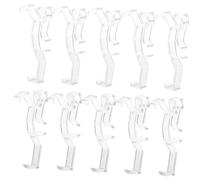 TOPBATHY Abrazaderas para Cenefas Clips Resistentes Al Desgaste Persianas Enganches Cortinas