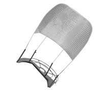 TOPBATHY Accesorio para Cosechadora de Arroz en Acero Inoxidable, Bastidor Resistente y Fácil de Operar para Segadora de Césped y Jardinería Exterior