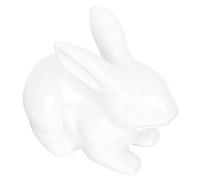 TOPBATHY Adorno de Conejo Pascua de Pascua Animales de Juguete Traje de conejita niña Body Conejos Adorno artístico de Conejito casero Adorno de Conejito de cerámica