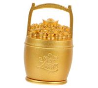 TOPBATHY Adorno de Cornucopia de Cobre Decoración Tradicional China para El Hogar Cubo del Decoración de Oficina Arte Coleccionable