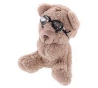 TOPBATHY Adorno de Oso de Peluche para Salpicadero de Coche Decoración Multifuncional para Mujeres Figurita Linda para Interior Instalación Accesorio para Coches Femeninos