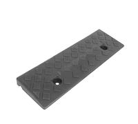 TOPBATHY Alfombra Umbral De Plástico Antideslizante Negra para Hogar Base Estable para Escalones Interiores y Exteriores Uso Múltiple Fácil Instalación