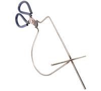 TOPBATHY Alicates de Inmersión para Esmaltar Cerámica de Acero Inoxidable Pinzas Grandes para Vidriar Arcilla Herramienta Versátil para Artesanía Cerámica Color de Mango Color Aleatorio