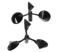 TOPBATHY Anemómetro Exterior 2 Piezas Sensor de Flujo de Aire en Taza Carcasa ABS Resistente para Medición Precisa de Velocidad del Viento Accesorio de Repuesto para Estación