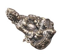 TOPBATHY Artesanías De Latón Vintage Auto Santuario Hogar Herradura Escultura Imagen Oro Decoración Estatua Casa Porcelana Estatua De Buda Decoración Estatuilla China Golden Latón