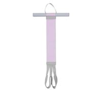 TOPBATHY Banda de Resistencia con Pedales y Asas Cómodas para Ejercicios de Yoga y Estiramientos, Material de Látex y Espuma, Adecuado para Entrenamientos Versátiles y Fitness