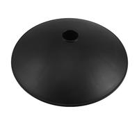 TOPBATHY Base Giratoria de Plástico Negro 400 Mm para Silla de Barbero y Taburete Base Cojinetes Giratorios Resistente para Silla de Salón Mecanismo Giratorio para Uso Profesional