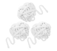 TOPBATHY Bobinas de Algodón para Permanente Cabello 3 Paquetes Tamaño Estándar Absorción Rápida Uso Profesional Peluquería Salón Cuerda Portátil