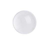 TOPBATHY Bola de Cristal de 80mm Hecha de Cristal Blanco para Fotografía y Decoración del Hogar, Adecuado para Malabarismo y Exhibición Elegante