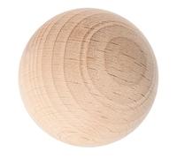 TOPBATHY Bola De Croquet De Madera Natural Maciza 7,5 Cm, Bola Sólida Sin Terminar, Juego De Césped, Adecuado para Actividades Al Aire Libre y Reuniones Familiares