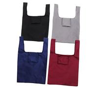 TOPBATHY Bolsa De Almacenamiento Impermeable Plegable 4 Pcs para Compras Resistente a La Mugre