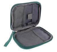 TOPBATHY Bolsa de Emergencia para Viaje y Uso Diario, Hecha de Tela Oxford Verde, Fácil de Lavar y Completamente Abierta para Organizar Medicamentos