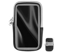 TOPBATHY Bolsa Deportiva Brazo Negra Transpirable Soporte para Teléfono Móvil 4-68 Pulgadas Funda Ligera y Elástica para Correr y Actividades al Aire Libre