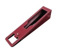 TOPBATHY Bolsa para Vino Tinto Roja Ventana Abierta Bolsa Portabotellas de Material Resistente y Reutilizable Tamaño Individual para Botella Adecuado para Fiestas y Celebraciones