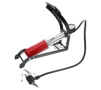 TOPBATHY Bomba de Neumáticos Portátil para Coche y Bicicleta, Bomba de Inflado a Alta Presión Pedal, Inflador Multifuncional Vertical para Motos y Bicicletas, Accesorio para Inflar Ruedas