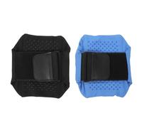 TOPBATHY Brazaletes para Teléfono Móvil Ajustables 2 Piezas Banda Elástica Antideslizante Negra y Azul, Funda Deportiva para Correr y Senderismo, Bolsa Resistente al Sudor para Mujer