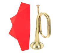 TOPBATHY Bugle para Principiantes de Aleación Profesional Instrumento de Viento Ligero Portátil para Actuaciones y Enseñanza para Festivales y Reuniones Familiares