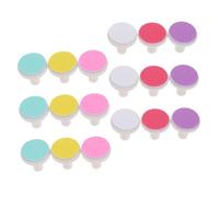 TOPBATHY Cabezal de Pulido para Uñas Ñiño 18 Piezas 6 Cabezales Compatibles Cortaúñas Eléctrico Cuidado Seguro Manos y Pies Uso Doméstico Accesorios para Uñas de Ñiño