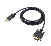 TOPBATHY Cable Displayport a Vga 1.8 M Alta Velocidad Conectores Chapados en Oro, Cable Mini-displayport para Monitor, Proyector y Ordenador Portátil, Adaptador de Puerto de Pantalla