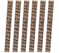 TOPBATHY Calcomanías para Instrumento Etéreo 6 Piezas Pegatinas de Escala de Notas Musicales Adhesivas y Removibles Tamaño Pequeño Prácticas para Aprendizaje y Uso en Instrumentos de