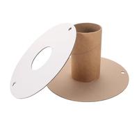 TOPBATHY Carrete de Cable Eléctrico de Papel 250 Mm para Gestión de Cables y Enrollador Portátil y Cuerdas para Embalaje y Almacenamiento en Oficina y Hogar