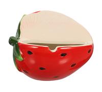 TOPBATHY Cenicero De Cerámica Cenicero De Fresa Cenicero De Frutas Cenicero Verde Cenicero Decoración Retro Urna Collares para Cenizas Ceniceros Portátiles para Adornos De Cenizas Cenicero