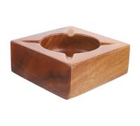 TOPBATHY Cenicero De Madera Creativo Decoración Póster Antiguo Ceniceros para Casa Cenicero para Exteriores Tapa Organizador Remoto Portátil Coche LED Cenicero Ajustable Lindo