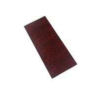 TOPBATHY Chapa de Celuloide Rojo para Cabeza de Guitarra Patrón Hermoso, Material Plástico Resistente para Reparación y Uso en Luthier y Fabricación de Instrumentos