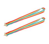 TOPBATHY Cintas para Medallas Deportivas 2 Piezas Portador de Medallas Cordón Metálico Horizontal 25 CM de Ancho Cintas de Premios para Competiciones Graduación y Eventos Escolares