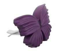 TOPBATHY Clip De Aromaterapia Para Coche Difusor Decoración Interior Del Coche Decoración De Aromaterapia De Consola De Coche Automotor Romántico Accesorio Artesanía Púrpura Yeso