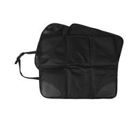 TOPBATHY Cojín De Asiento Anti-slip Beige Almohadilla Protector Cojines Cubierta De Universal Cubiertas De Asiento Para Autos Black Cuero