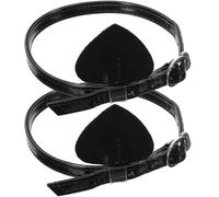 TOPBATHY Cordones Elásticos de Pu Diseño sin Atar, Material Resistente Deformación para Zapatos de Tacón Alto para Mujer Ideales para Tacones de Moda Varios estilos Varios estilos