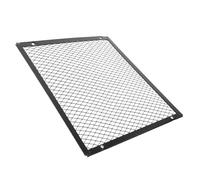 TOPBATHY Cubierta de Malla Metálica Negra 20X20 CM para Calentador Eléctrico Rejilla Protectora Anti-Escaldaduras Repuesto Seguro para Estufas de Interior y Exterior