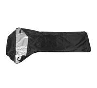 TOPBATHY Cubierta para Cubierta para Tractor Cortacésped Oxford Negro Anti-uv para Cortacésped y Desbrozadora, Exterior Año