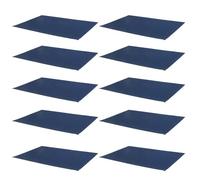 TOPBATHY Cubiertas de Encuadernación Azul Marino 11x7 Pulgadas, Cartulina Doble Cara 200 G/m², Paquete de 10 Hojas, Papel Texturizado para Libros Antiguos, Álbumes y Tarjetas