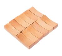 TOPBATHY Cubiertos De Mesa Range Cuchillos 12 Piezas Simple Cóncavo Reposa- Utensilios De Madera Para Comer Soportes Estantes Madera Soporte Soporte Cuchara Reposapiés Estantes