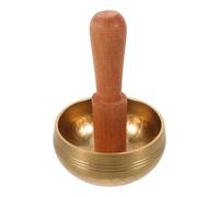 TOPBATHY Cuenco Tibetano Nepalí Artesanal de Cobre Martillado de 8 CM Cuenco de Meditación Yoga para Relajación Pequeño Portátil para Mindfulness y Bienestar Emocional